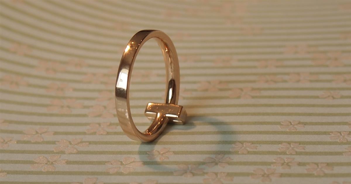 他店を回って出来ないと断られたTiffanyのリングのサイズ直しも。。。