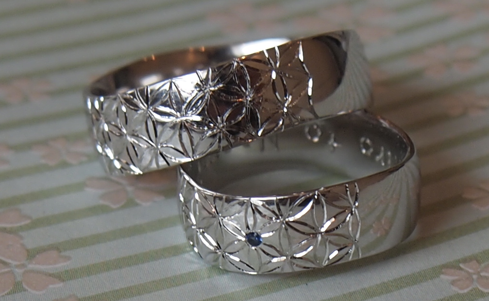 唯一無二のフル・オーダーの結婚指輪(マリッジリング)にある素晴らしさ。。。