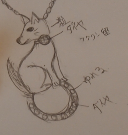 ご自分の描いたデザインでジュエリーを作ってみませんか?。。。