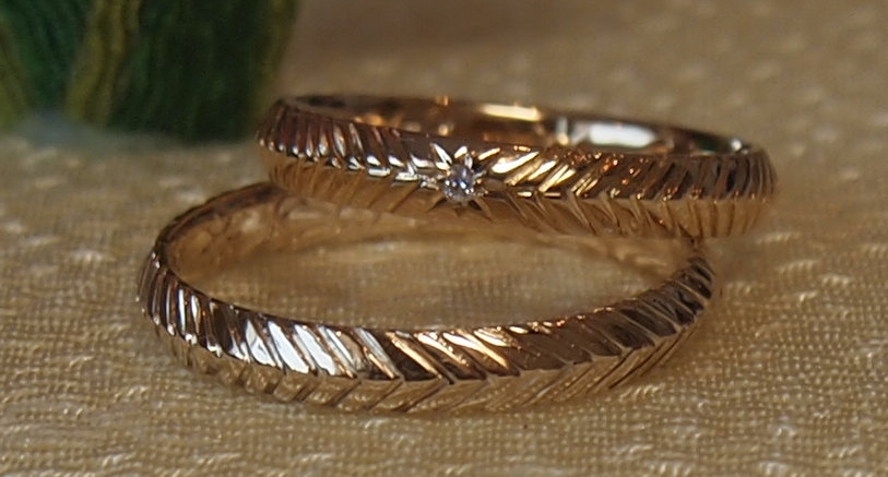 結婚指輪(マリッジリング)もオンリーワン IS ナンバーワン。。。