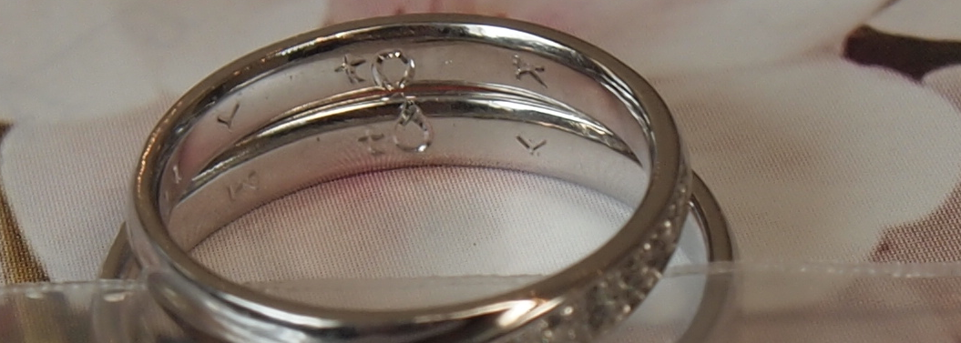 手作り鍛造の結婚指輪(マリッジリング)で見てきたショップよりお得に。。