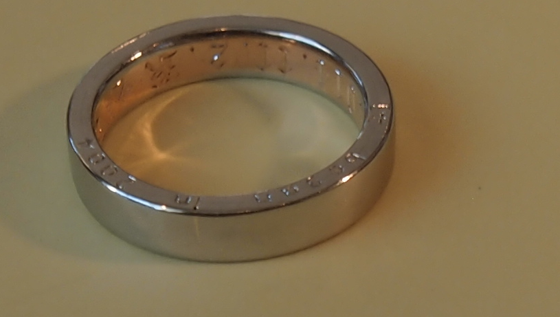 5年以上たってもまったく大丈夫な結婚指輪(マリッジリング)。。。