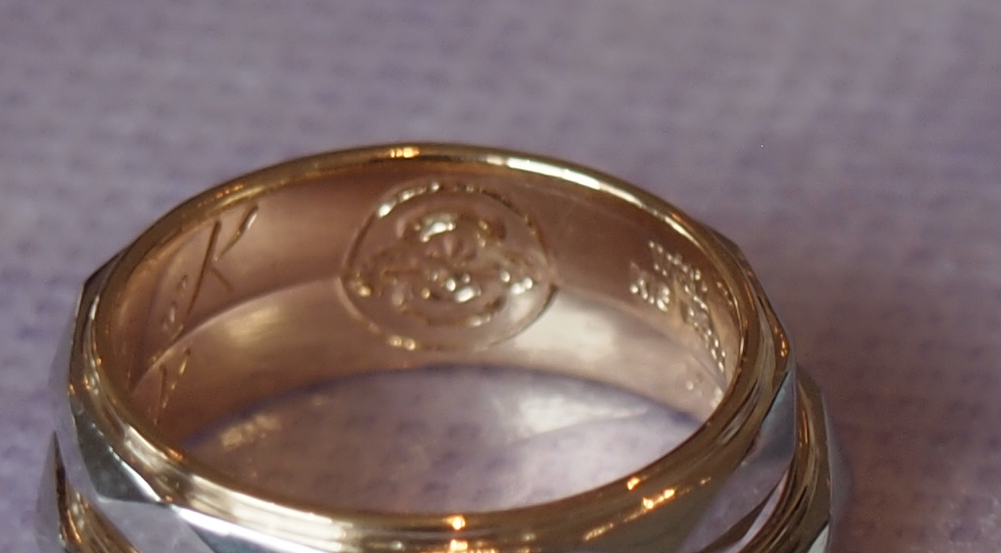 テレビ番組”LIFE 夢のカタチ”を見て結婚指輪(マリッジリング)作りも。。。